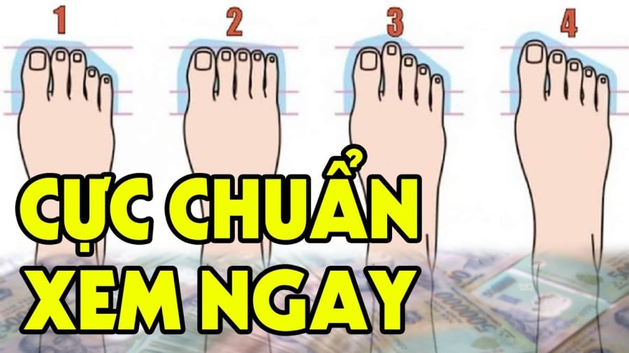 Xem tướng chȃn biḗt ngay ai giàu có