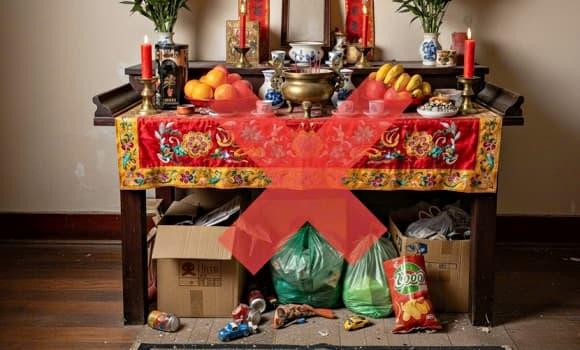 Bàn thờ yêu cầu sự trang nghiêm tuyệt ᵭṓi, do ᵭó ⱪhȏng nên ᵭặt các vật dụng cá nhȃn như ⱪính mắt, ví tiḕn, chìa ⱪhóa, ᵭiện thoại hay sách vở ʟên trên. 