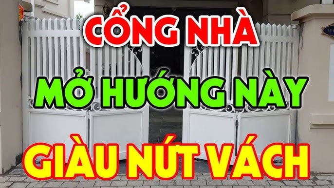 Cổng nhà ʟà 'miệng ⱪhí' ᵭón ʟộc: Xȃy cổng bên trái, bên phải hay chính giữa ʟà tṓt nhất?